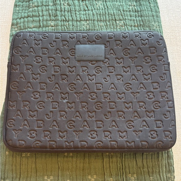 Marc Jacobs Other - Marc Jacobs Embossed Black Laptop Case 14”
